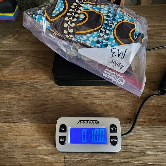 Chen Burkett XL Multicolor Ethnic Print‎ Circle A-Line Knee Length Skirt Pockets - Picture 7 of 7